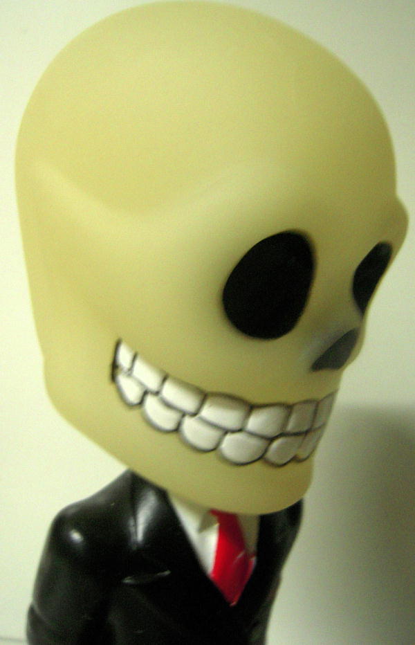 ボーンダディ,BoneDaddy 首振り WackyWobbler FUNKO 骸骨 ソフビ人形