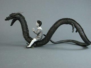 ミュージアム 大怪獣シリーズ ウルトラQ編 「怪竜と乙姫（モノクロ版）」