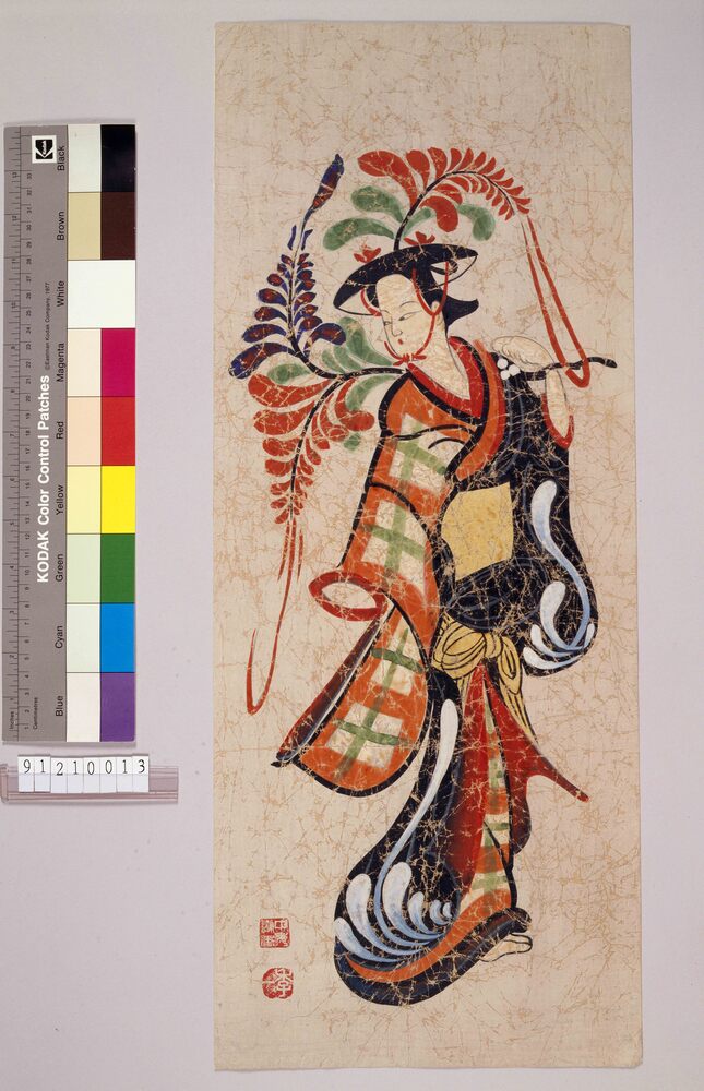 大津絵 藤娘 | ToMuCo - Tokyo Museum Collection