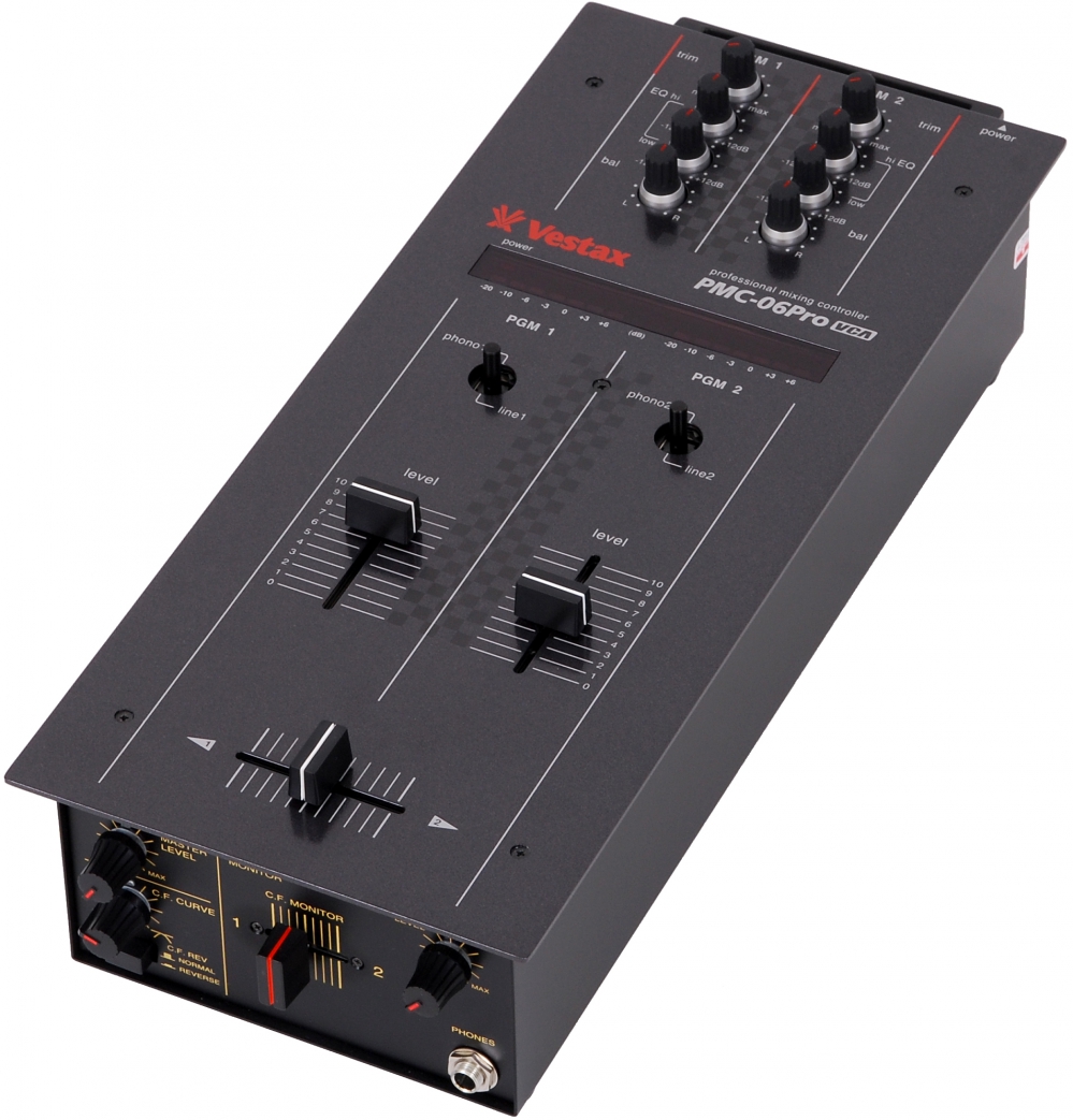 Vestax PMC-06 PRO VCA DJ scratch/hip-hop mixer