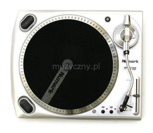 Numark TT1610 ターンテーブルNumark TT1610 ターンテーブル シルバー