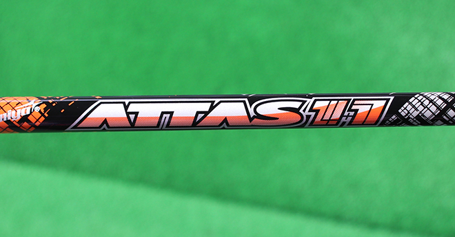 USTマミヤの新シャフト「ATTAS 11」が登場 読み方は“ジャック”