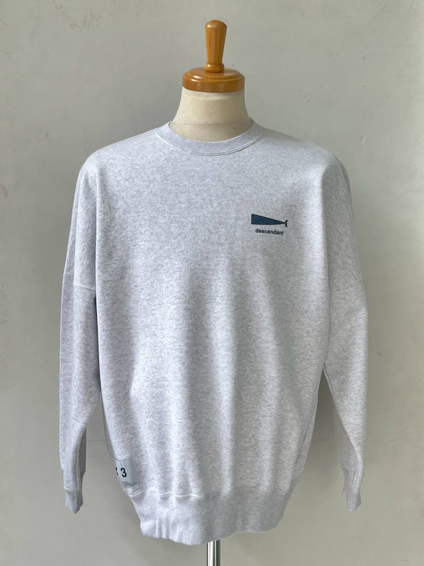 DESCENDANT（ディセンダント）CACHALOT CREW NECKの通販｜ネーム