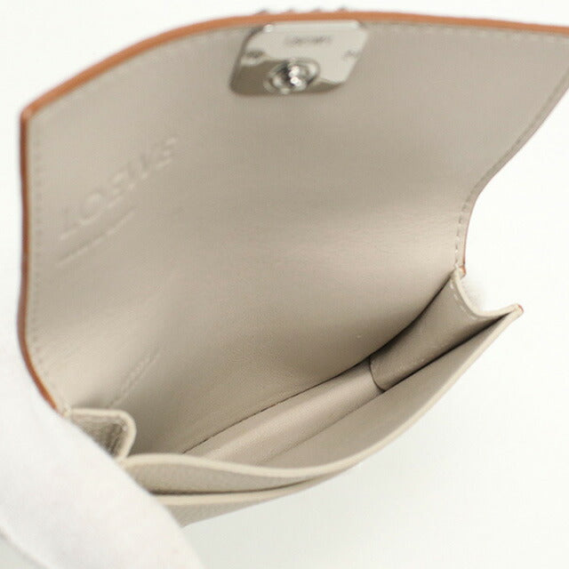 中古 ロエベ 名刺入れ レディース ブランド LOEWE アナグラム ビジネス