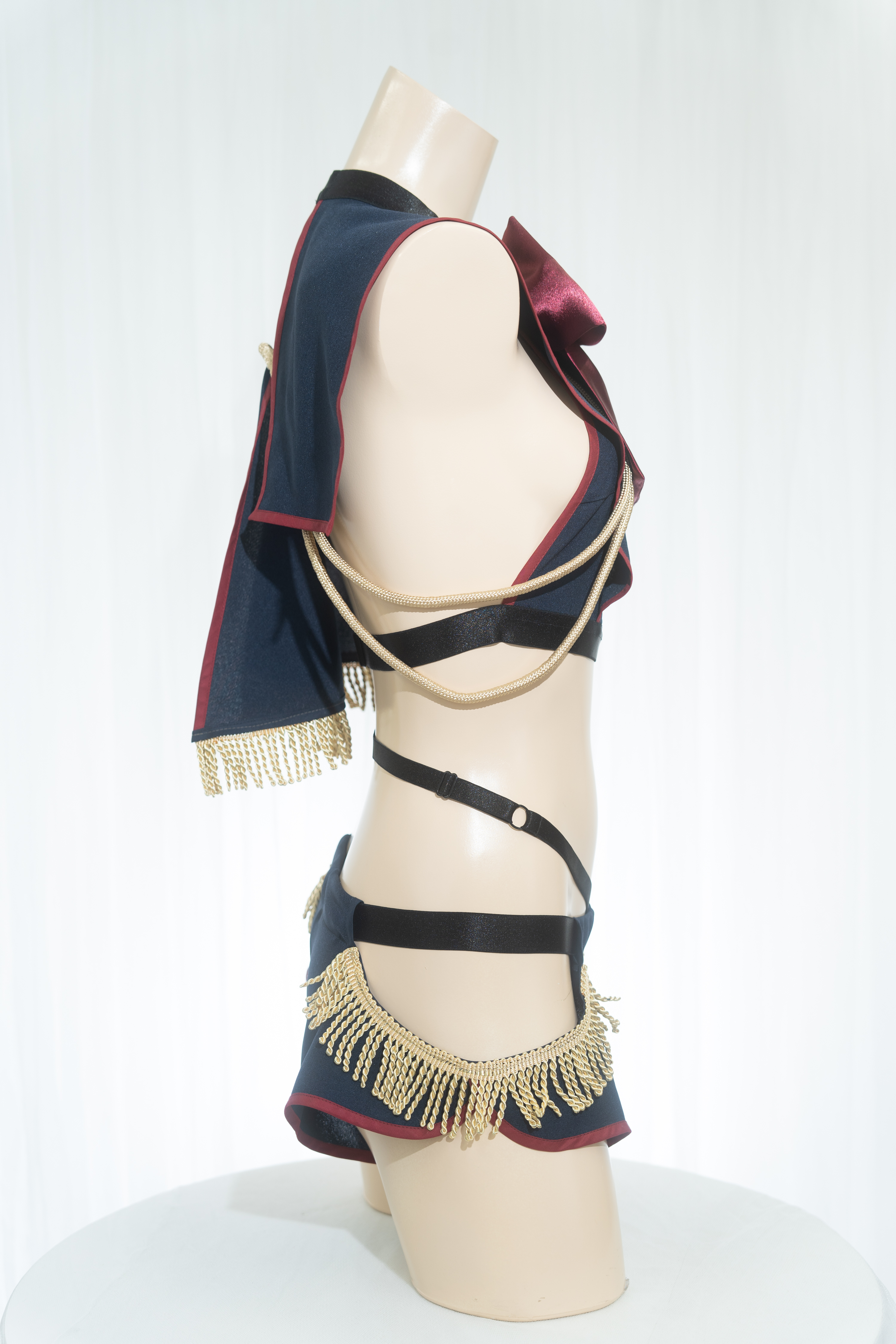 C0106 軍服セーラーマントセット 紺/M企画｜NANIKIRU