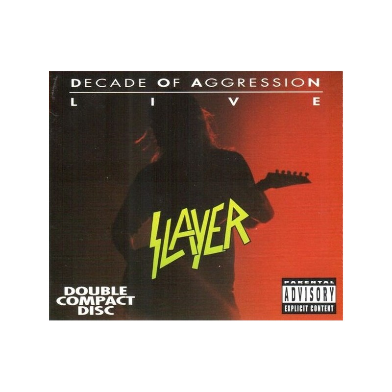 SLAYER - LIVE DECADE OF AGGRESSION (2 CD) - WYDANIE AMERYKAŃSKIE