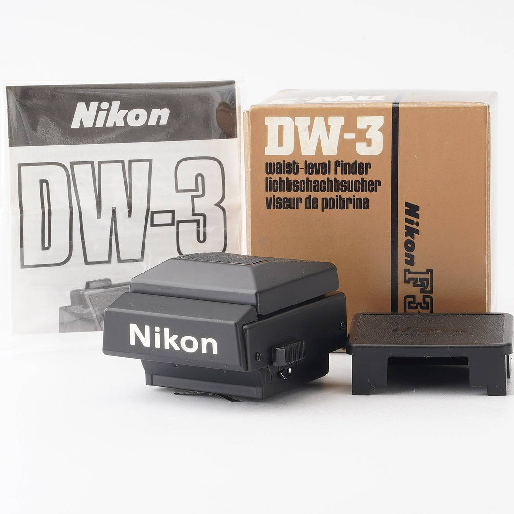 美品 ニコン Nikon DW-3 F3用 ウエストレベルファインダー Nikon DW-3