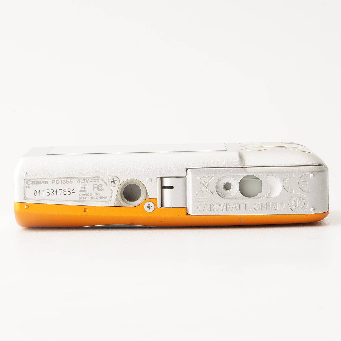 キヤノン Canon IXY DIGITAL 110 IS オレンジ コンパクトデジタル