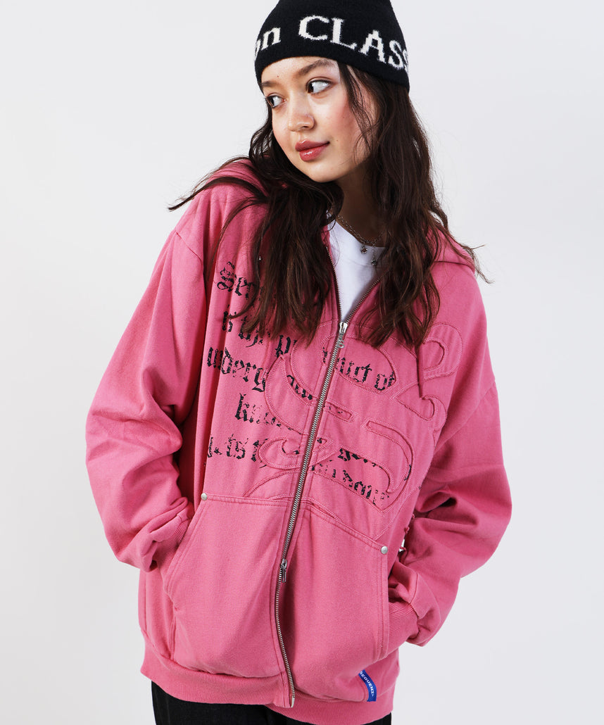 SEQUENZ（シークエンズ）】SQNZ ZIP P/K / ジップパーカー 裏起毛