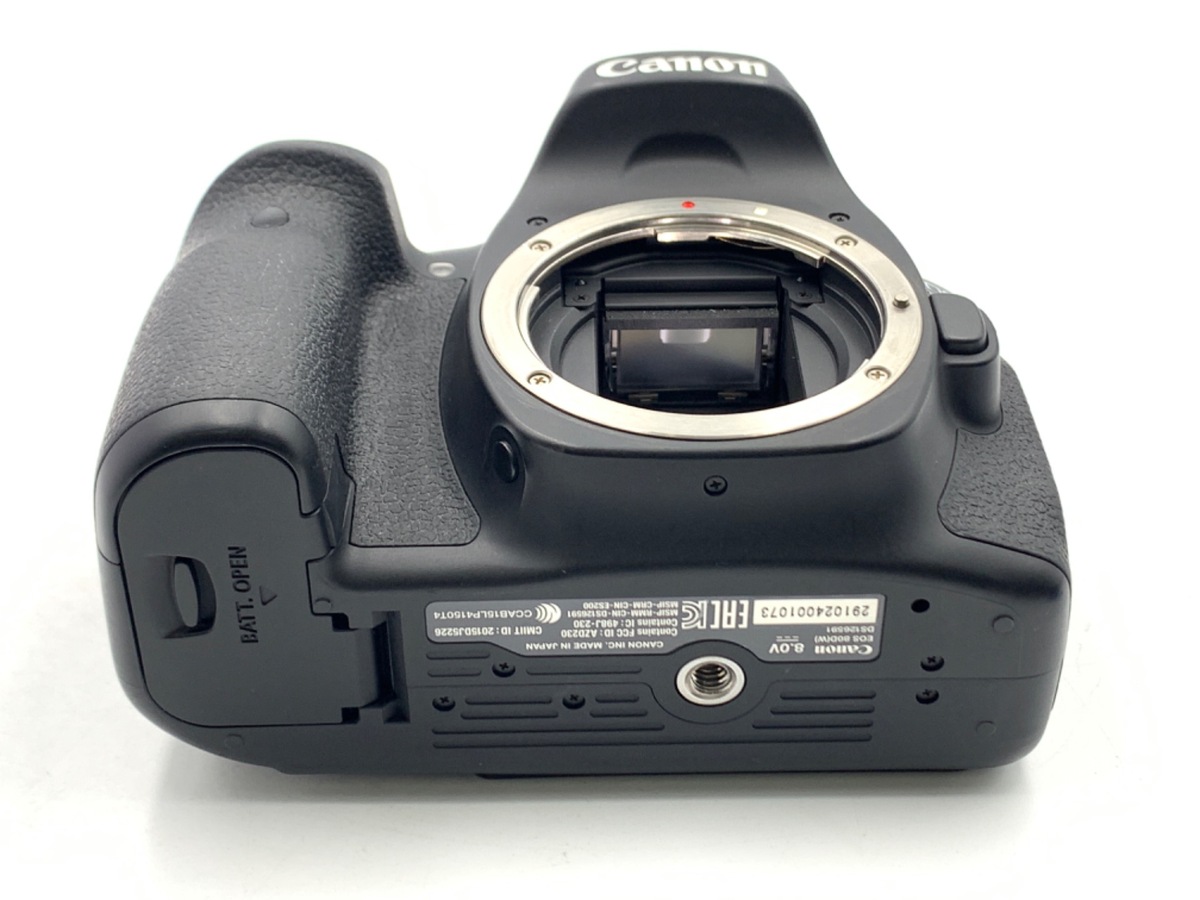 中古】キヤノン EOS 80D ボディ｜｜カメラのキタムラネットショップ