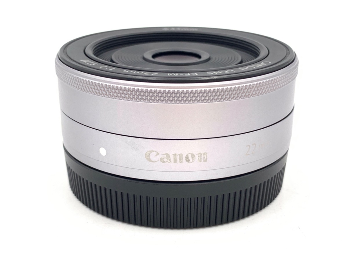 中古：AB(良品)】キヤノン EF-M22mm F2 STM シルバー | 2443610006594