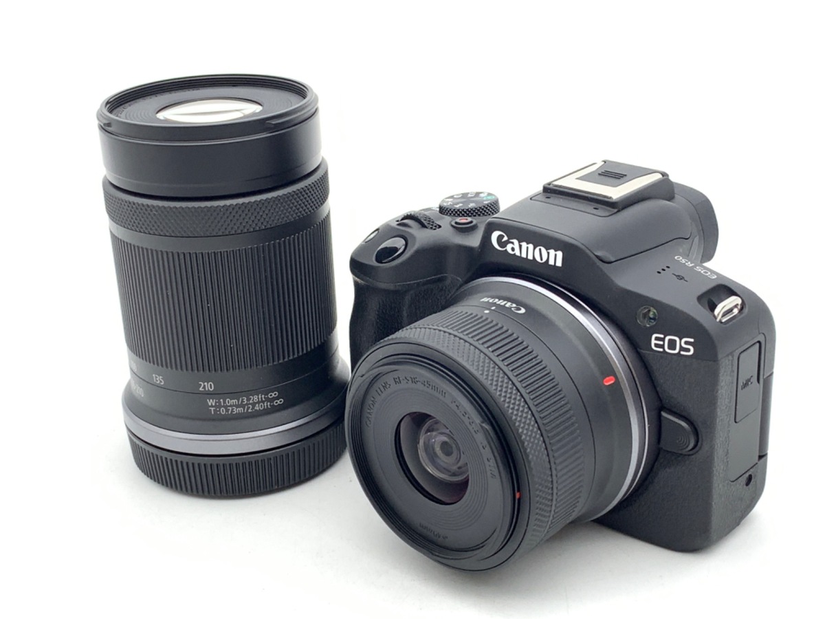 中古：B(並品)】キヤノン EOS R50 ダブルズームキット ブラック