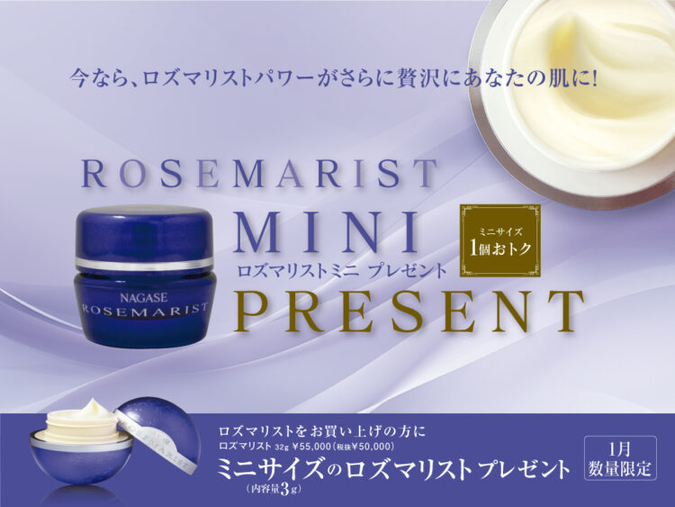 ミニサイズプレゼント｜ナガセビューティケァ｜総合美を目指す化粧品