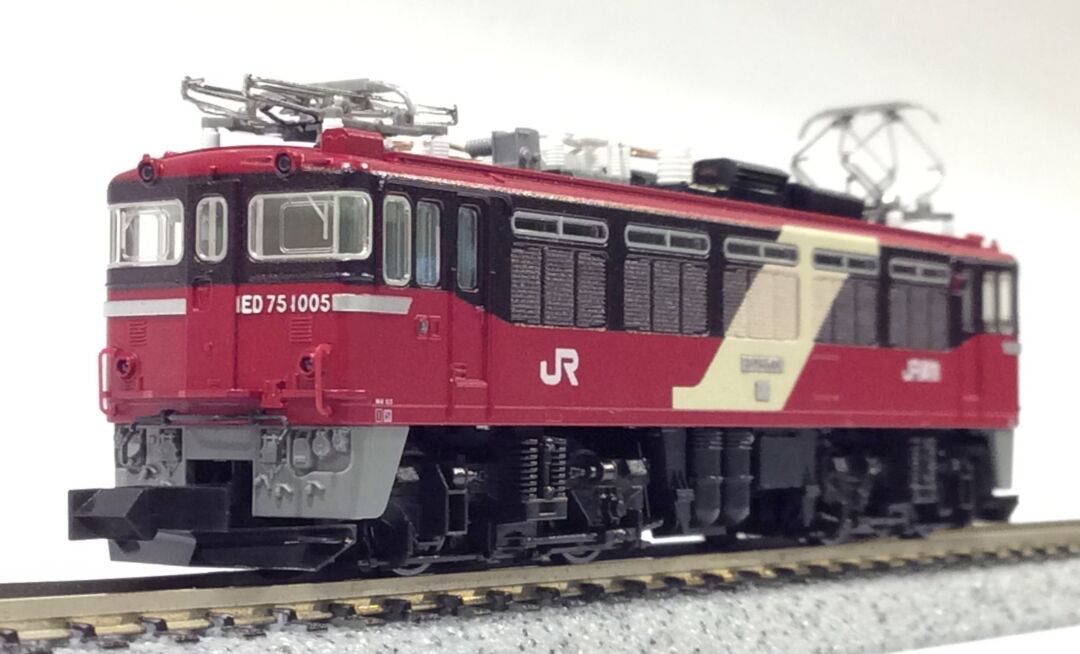 KATO】2024年3月末発売予定 ED75 1005 JR貨物試験塗装 KATO京都駅店特