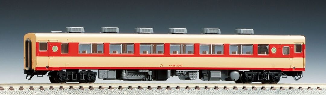 TOMIX 国鉄ディーゼルカー キロ28 2100形（帯なし） 品番：7434