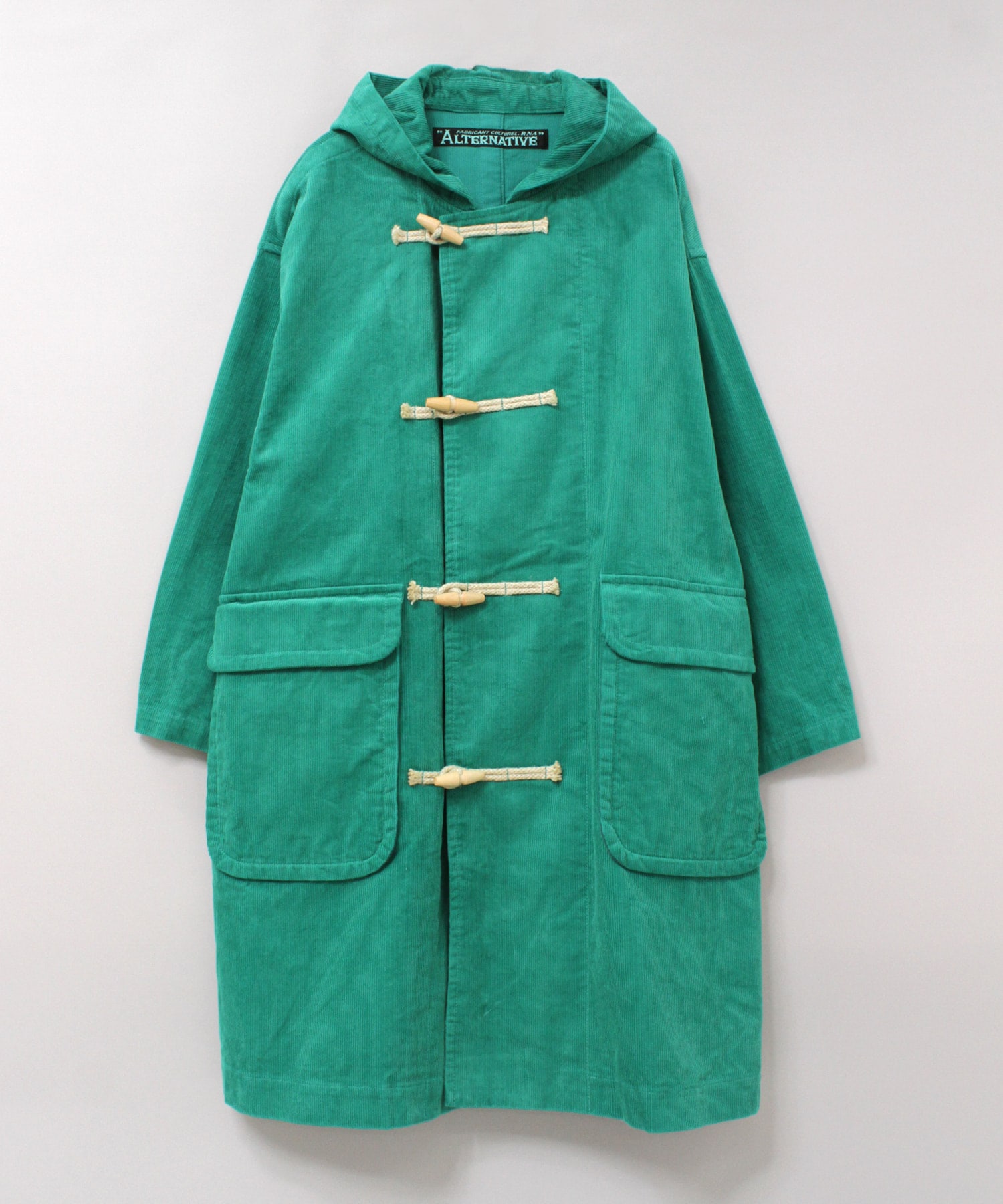 C0781 BIGダッフルコート(M グリーン): アウター - RNA ONLINE STORE