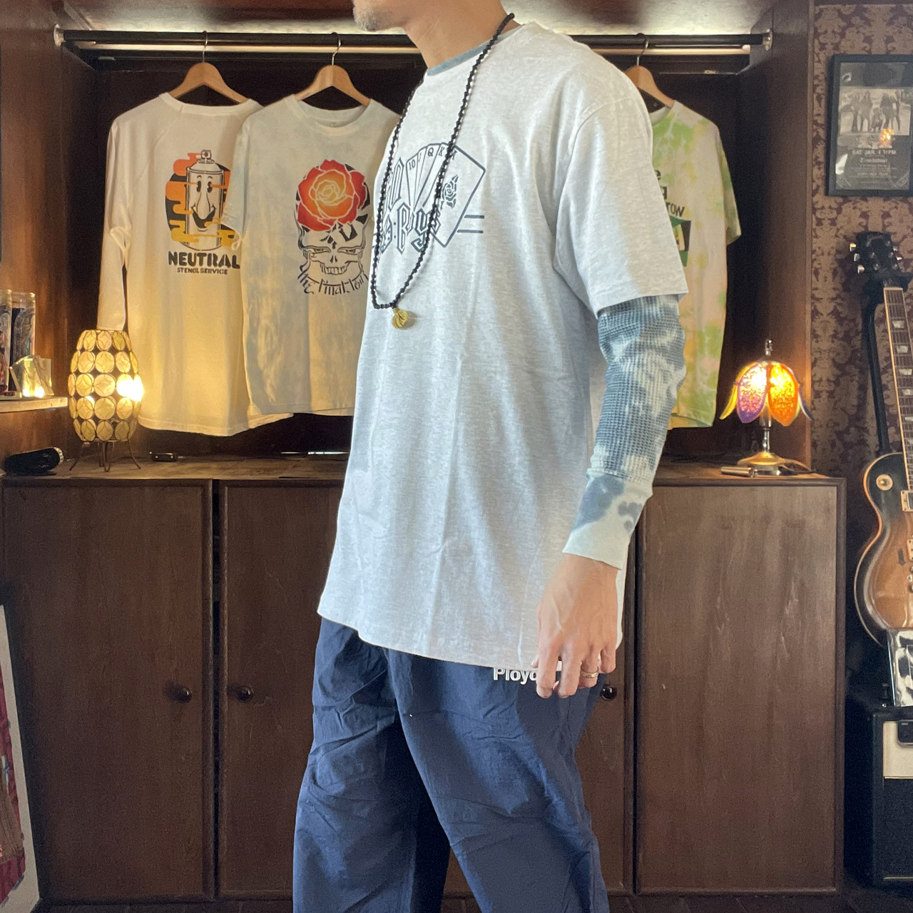 TIE-DYE THERMAL “BROS” | NEUTRAL