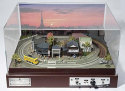 ALWAYS 三丁目の夕日』の街を走る6086号 - 都電100周年記念ジオラマ