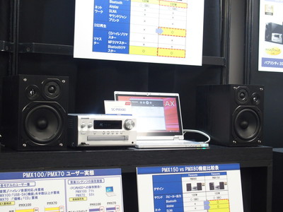 パナソニック、USB DAC搭載のCDコンポ「SC-PMX150」- Spotifyに対応