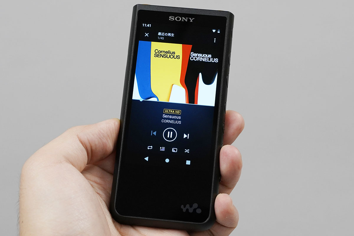 写真で見るウォークマン「ZX500」 - ギュッと詰め込んだ高音質技術が