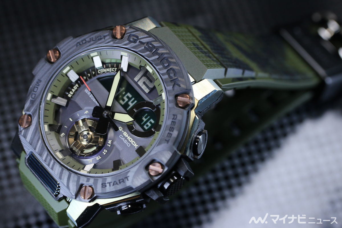G-SHOCK新作を写真で - G-STEEL「GST-B300」は見せるCMFから「想像