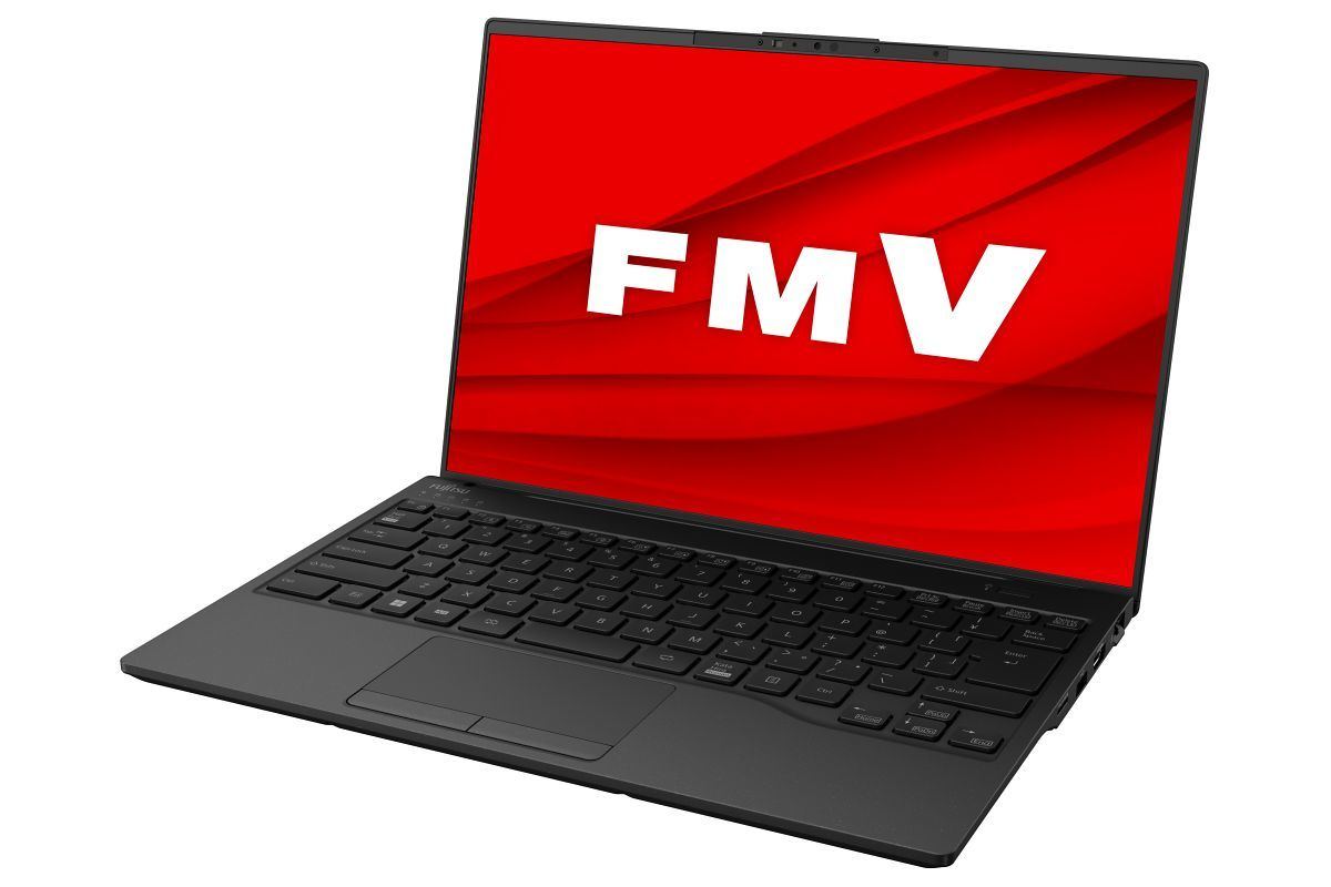 富士通から689gの14型モバイルノート「UH-X」、29.5時間駆動の「UH90