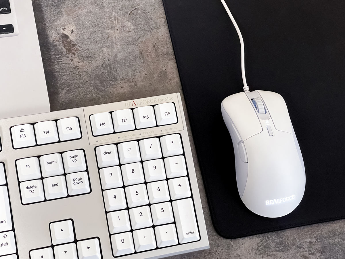 東プレの新マウス「REALFORCE RM1 Mouse」レビュー - ストッと押せる静