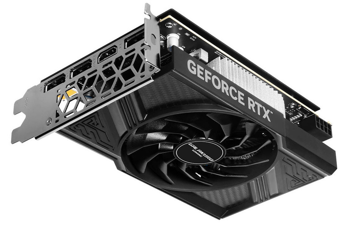 玄人志向、シングルファン仕様のGeForce RTX 4060搭載カード - 5万円