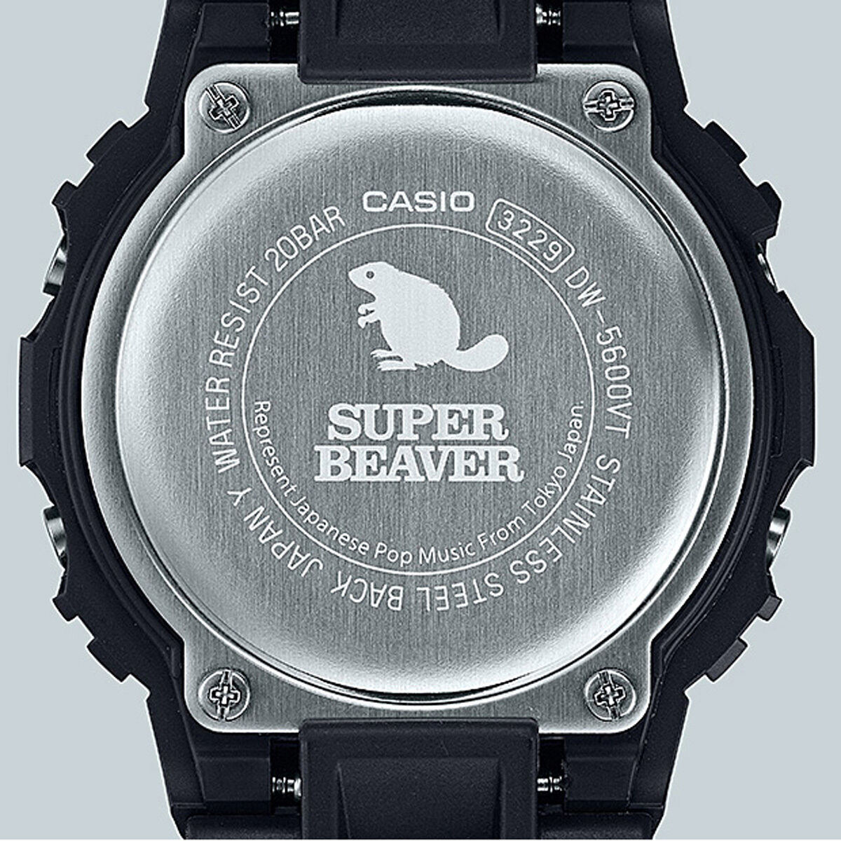 G-SHOCK、ロックバンド「SUPER BEAVER」とのコラボレーションモデル