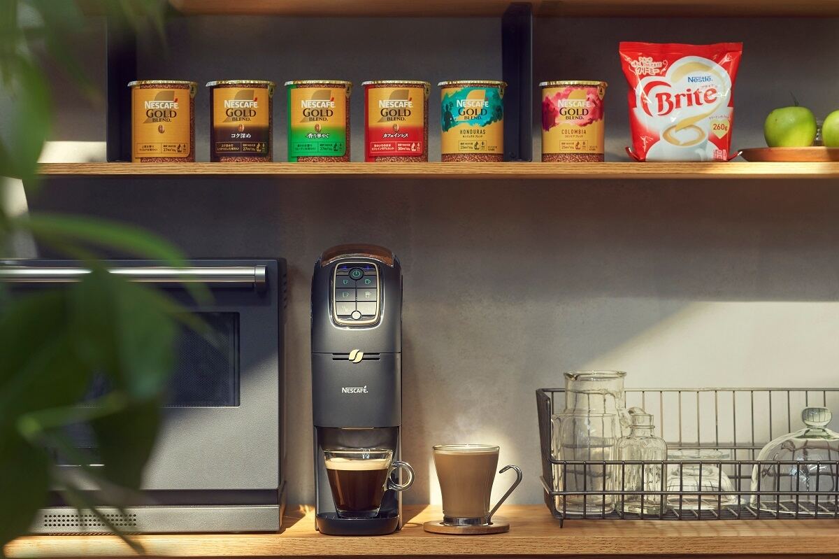 ネスカフェ ゴールドブレンド バリスタ Slim」発売 - 従来品より幅が