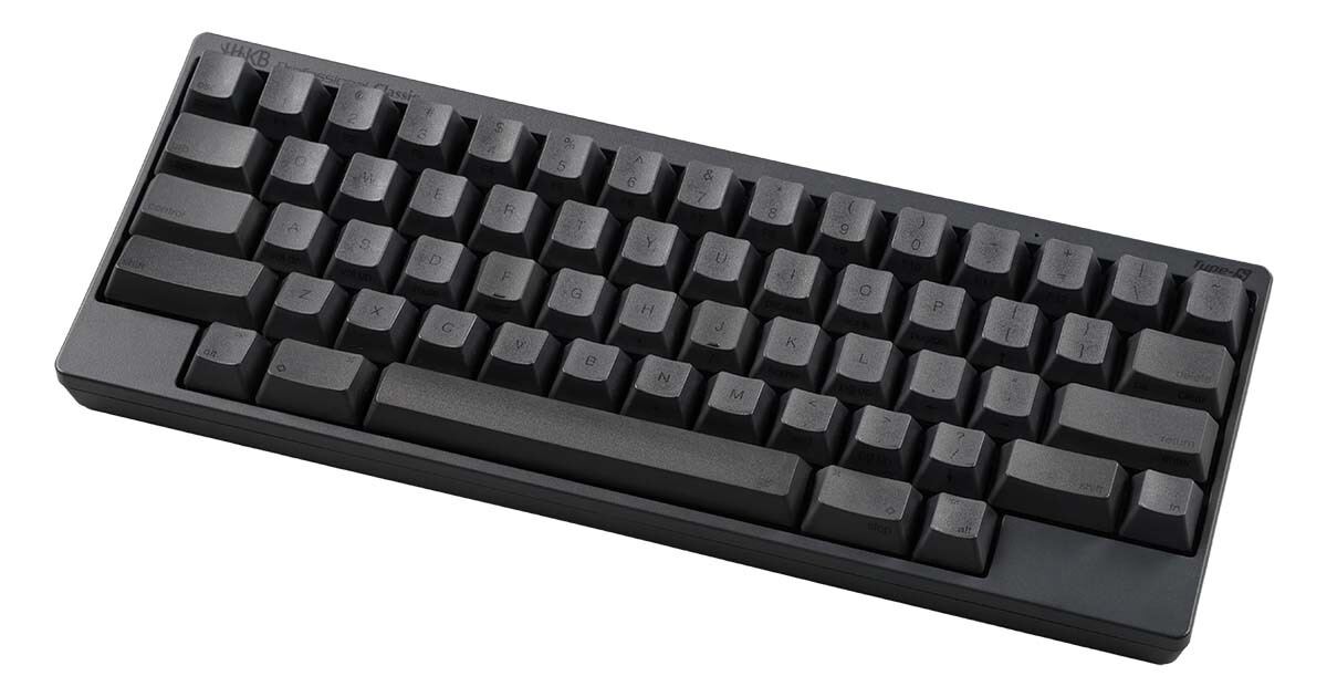 PFU、有線接続の「HHKB Professional Classic」を“Type-S”化 打鍵感や