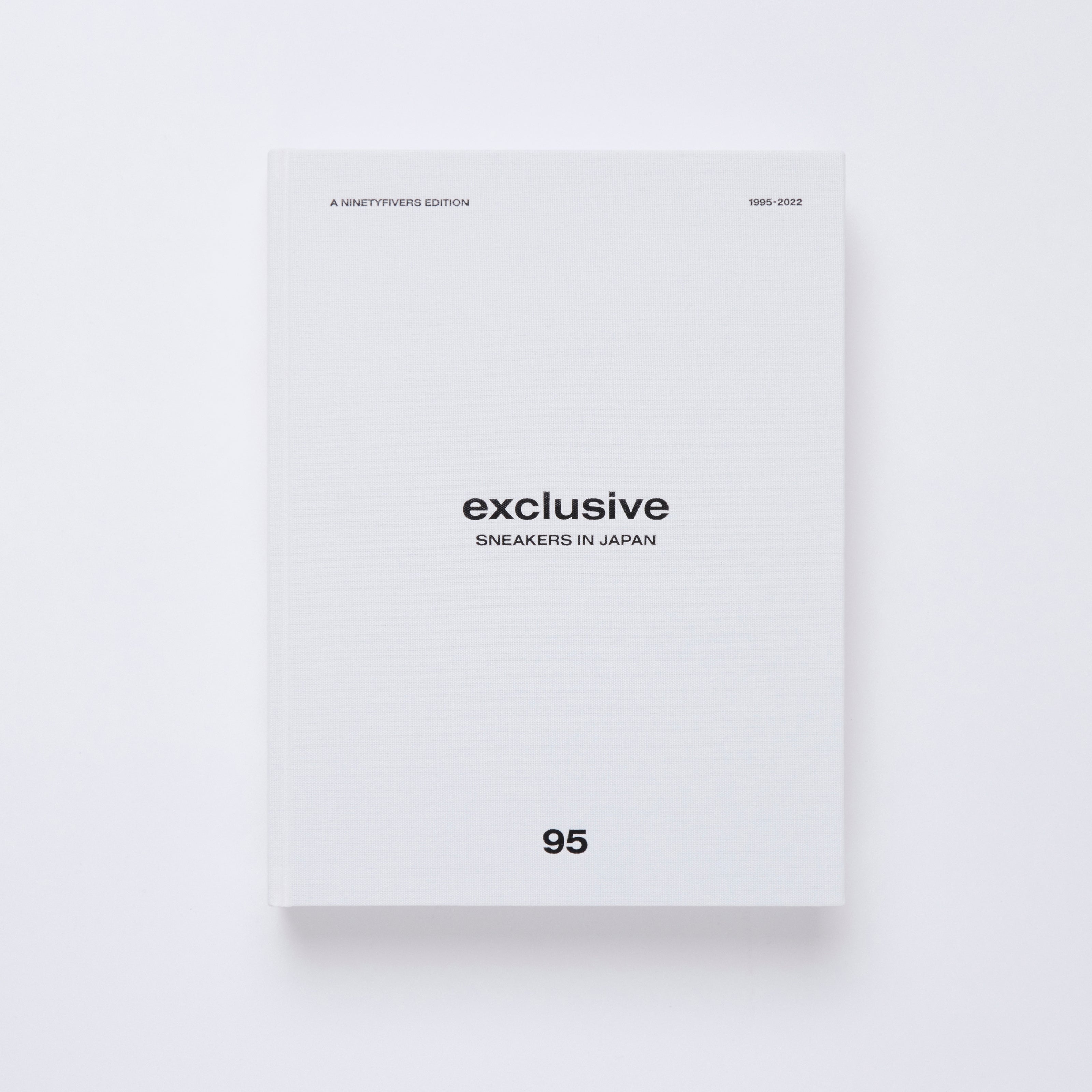 Hardcover] exclusive: SNEAKERS IN JAPAN 1995-2022 A NINETYFIVERS