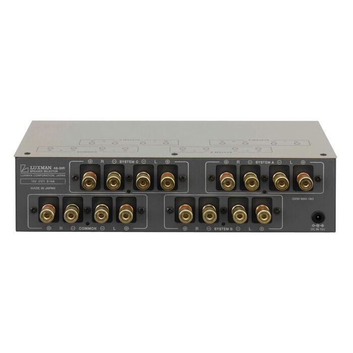 LUXMAN AS-50R Speaker Terminal Type Audio 3 channel Selector 100