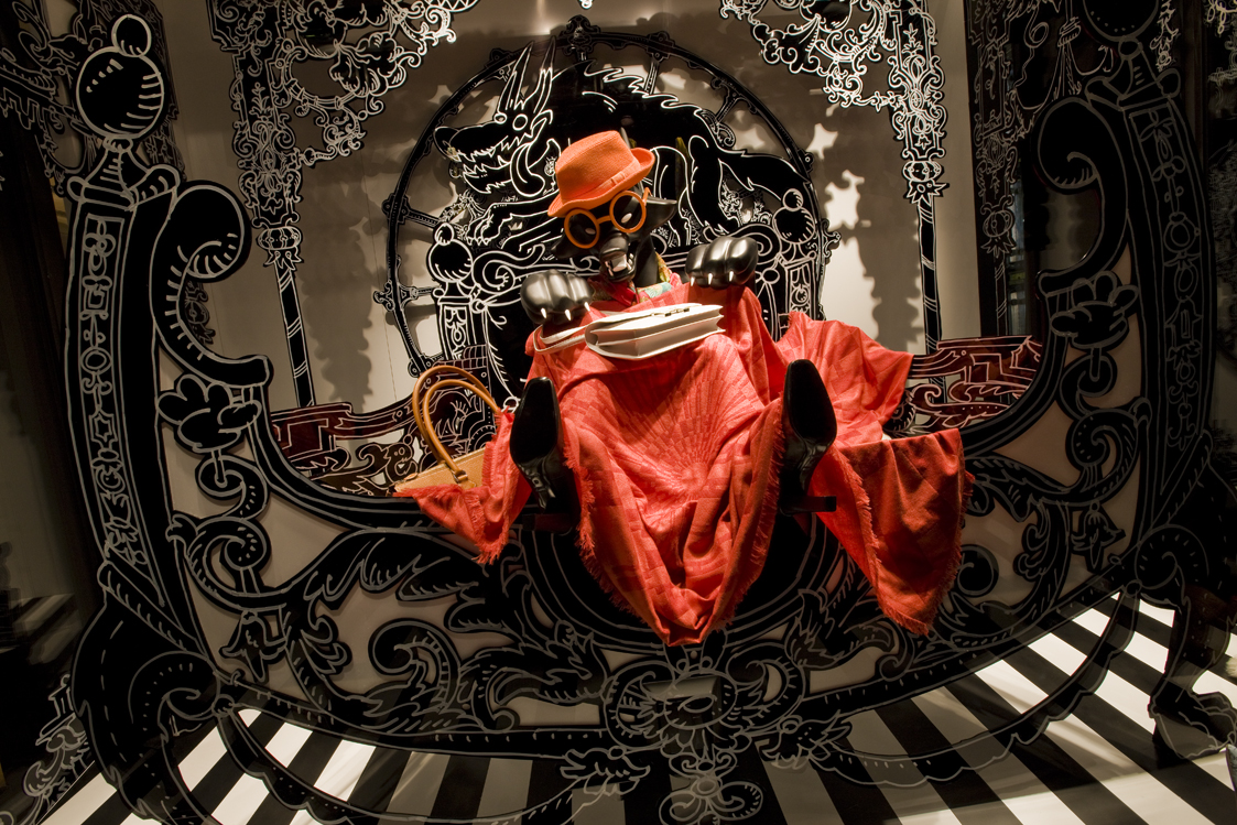 Maison Hermès Window Display - Nicolas Buffe