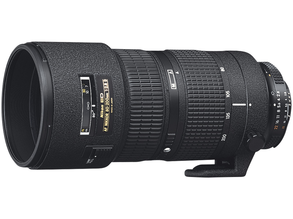 Nikon ニコン AF NIKKOR 80-200mm 1:2.8 D ED Nikon Ai AF Zoom Nikkor ED