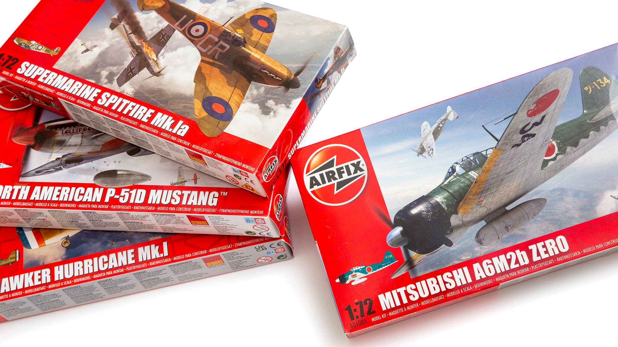 貴重AIRFIX製 1／72バトル・オブ・ブリテン50周年記念（3機種）未