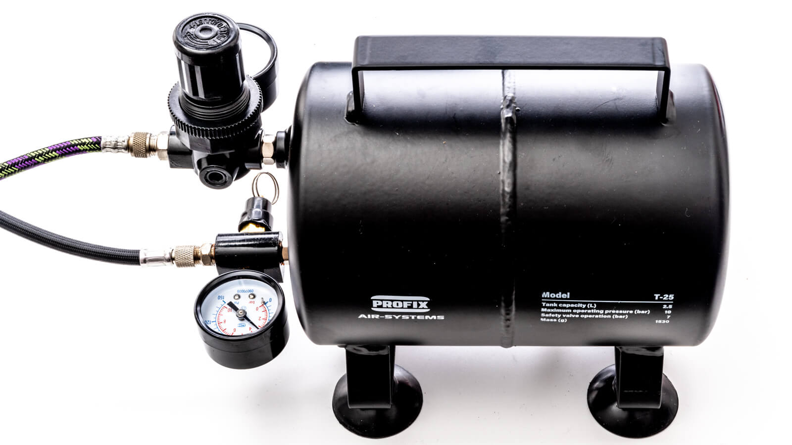 エアブラシワークが一気に安定！コンプレッサーへの「タンク増設」を超