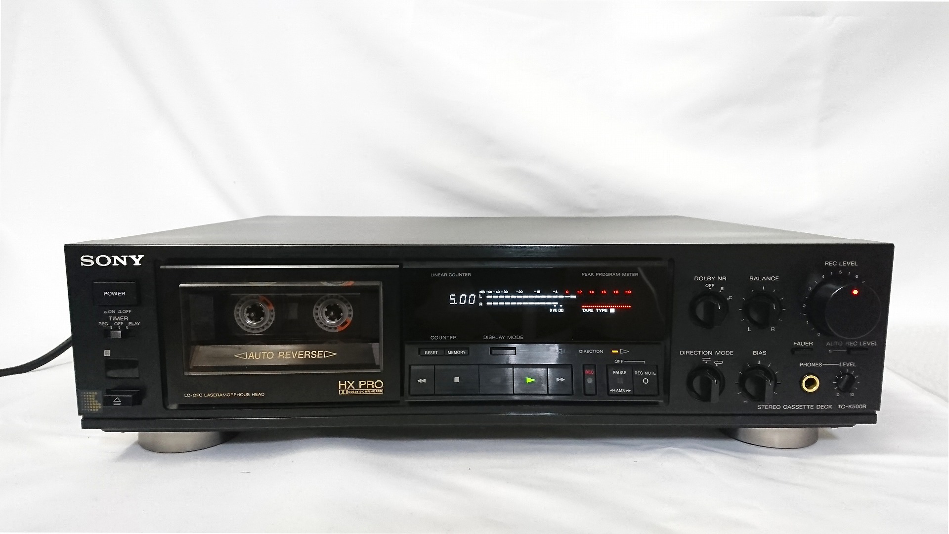 SONY TC-K500R◇「K」が付く最後のソニーのオートリバース