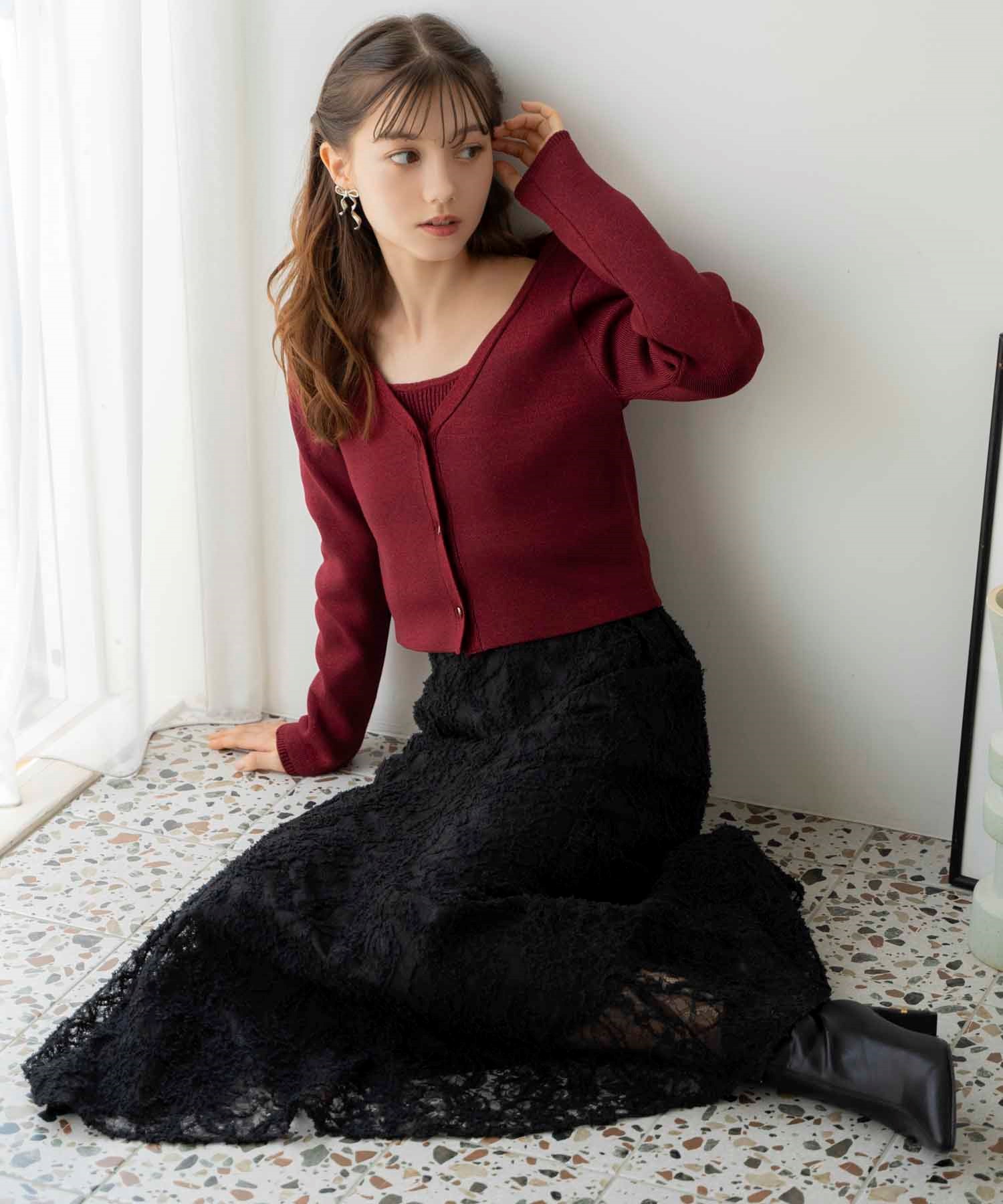 SSサイズあり】レースフレアスカート | フレアスカート | NOELA