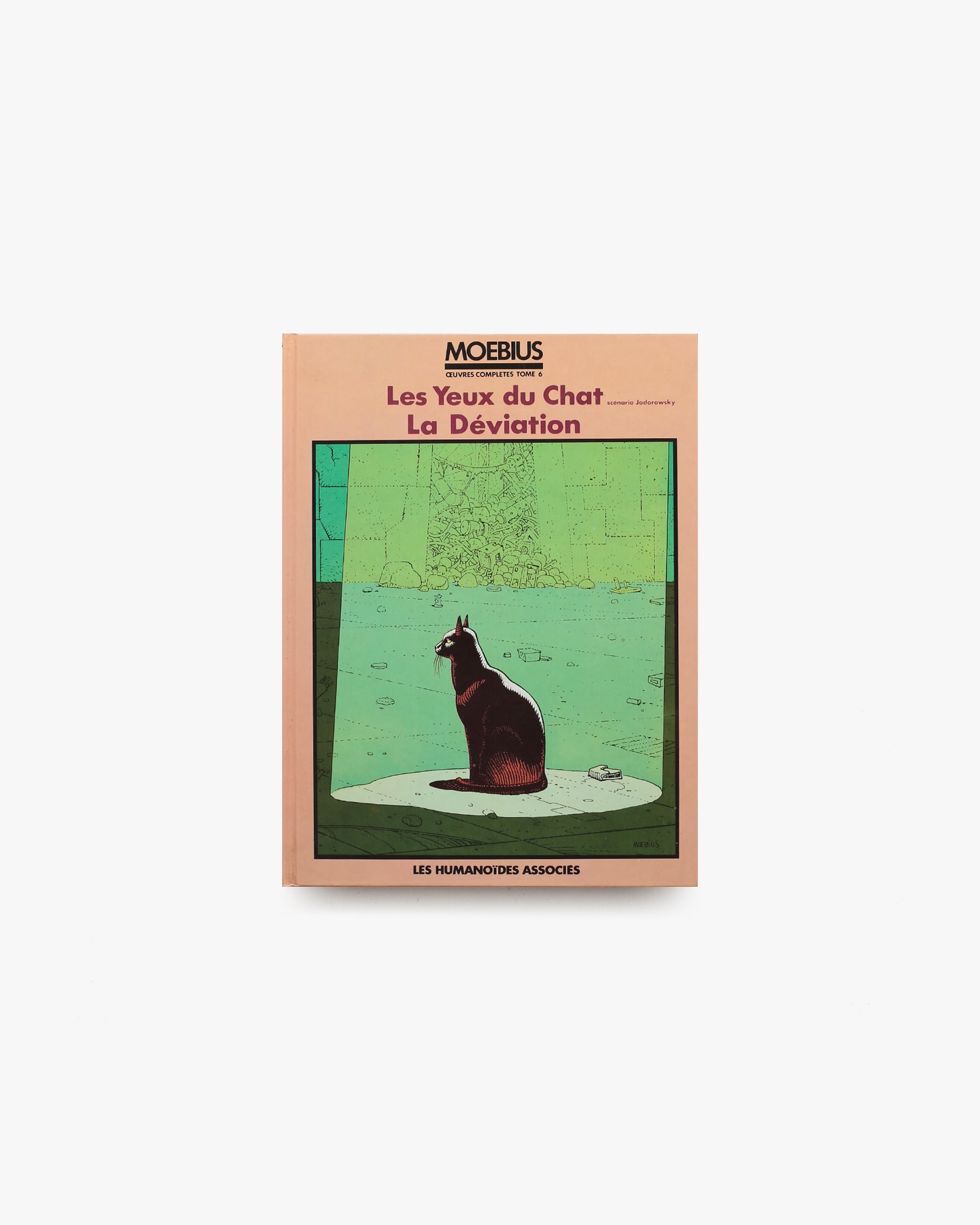 MOEBIUS: Les Yeux du Chat La Deviation | メビウス | nostos books
