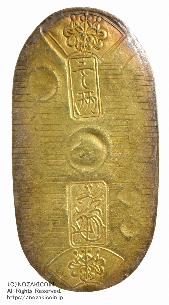 純銀小判 小判 5点まとめて 東京井島 純銀刻印 五両 重さ約1g 木箱 共