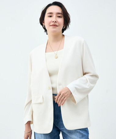 ノーカラージャケット｜ジャケット/アウター｜複数ブランド｜women