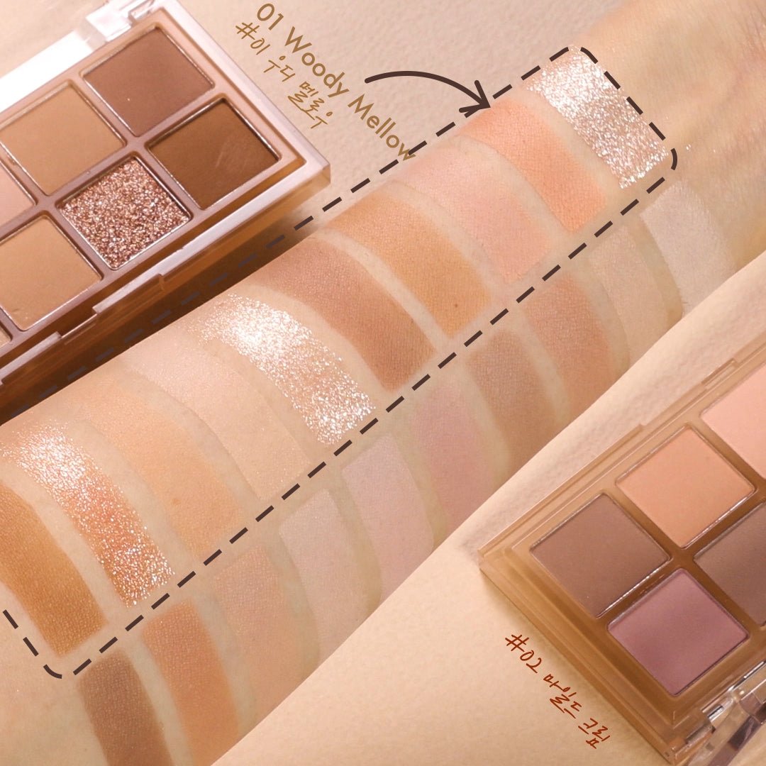 New Mood Eyeshadow Palette 01 Woody Mellow – Nature Republic