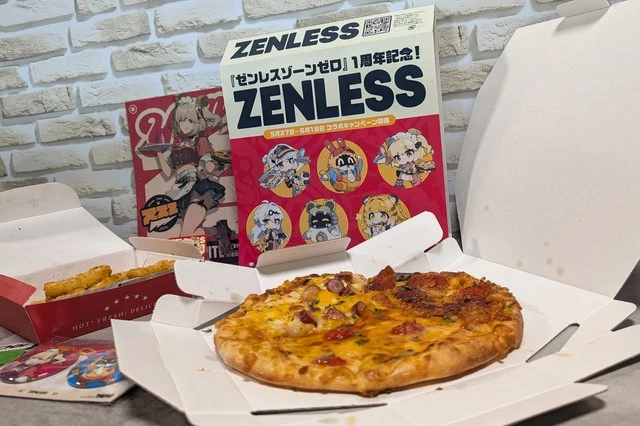 ゼンゼロ × ピザーラ コラボ！ラッピング店舗でかわいい店員さんに会っ