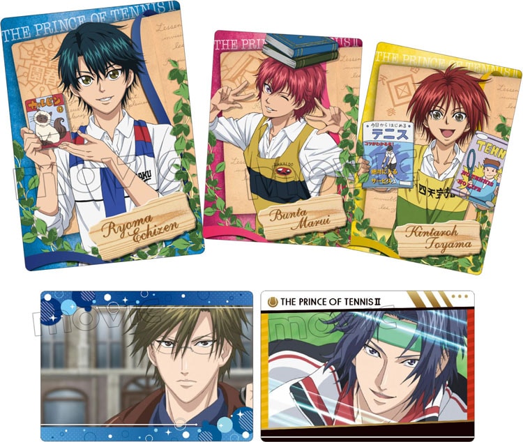 テニスの王子様」新作トレカに書店男子になったリョーマたち