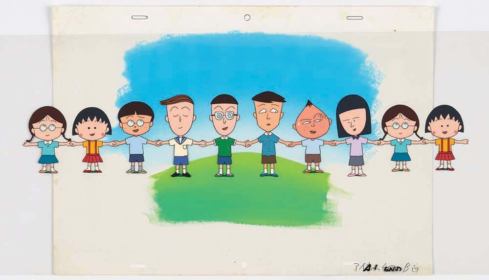 アイキャッチのセル画。(c)さくらプロダクション/日本アニメーション