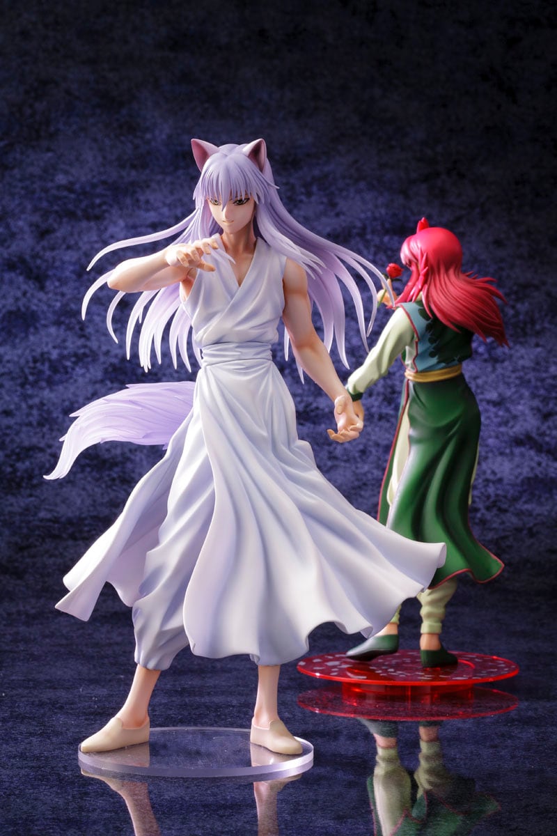 幽☆遊☆白書」妖狐蔵馬のフィギュアがついにお目見え - コミックナタリー