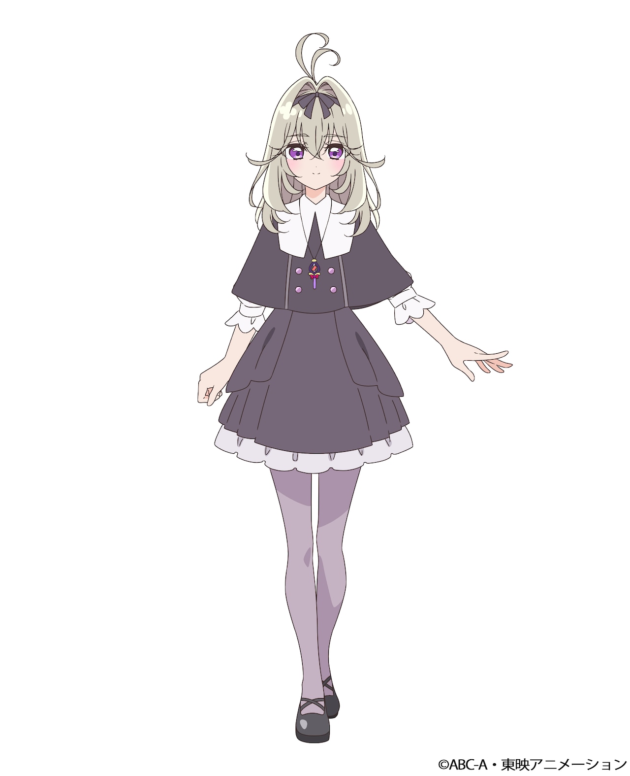 キュアアルカナ・シャドウ／森亜るるか（CV：東山奈央）。アイスが大