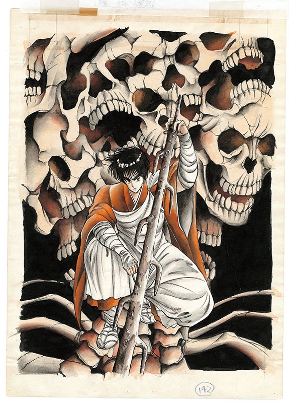 荻野真「孔雀王」最終決戦を原稿サイズで単行本化、「独鈷杵」付き