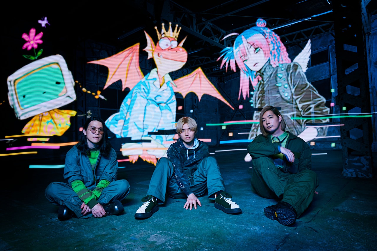 Diosニューアルバム発売、新ビジュアルにキャラクター化したメンバー